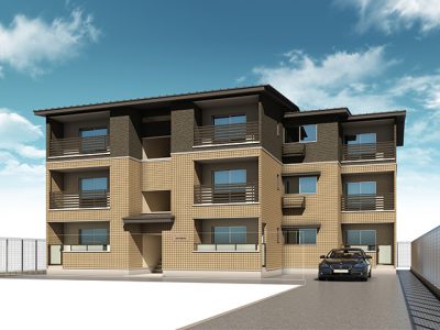 外観パース　築年月：令和2年8月完成