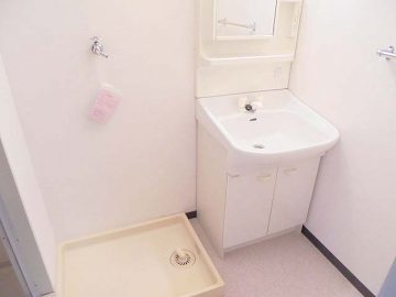 洗面&洗濯機置場